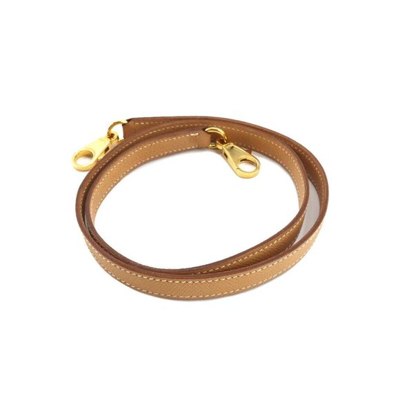 HERMES Shoulder Strap Couchevel Natural Brown Accessory - Picture 1 of 7
